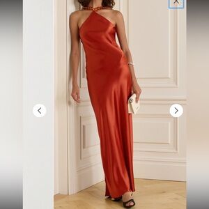 STAUD Rust Maxi Dress